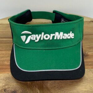 Taylormade Burner Golf Visor Strapback  Adjustable tmax gear Green Black Hat